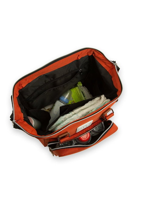 Zoozie Bags Bolsa para Pañales Maxi Rojo Teja Zoozie Bags Bolsa para Pañales Maxi Rojo Teja